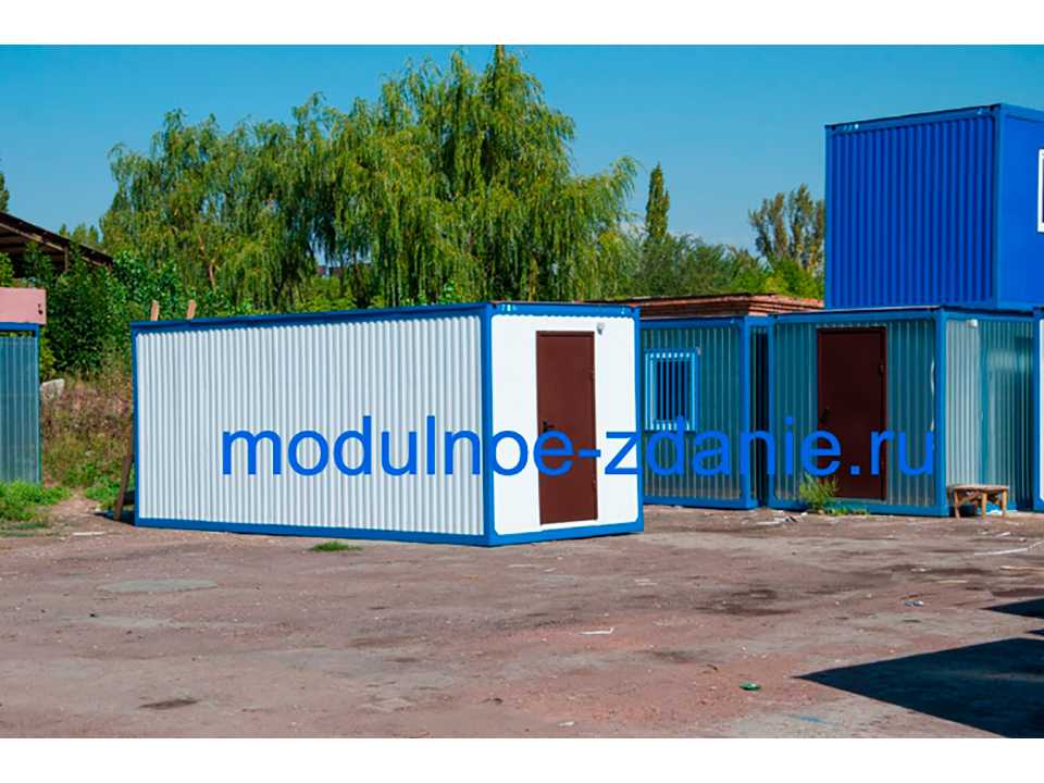 Фотогалерея вагончиков, бытовок, модульных зданий в Краснодаре